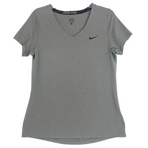 Nike Dri Fit Gray Tee; XL